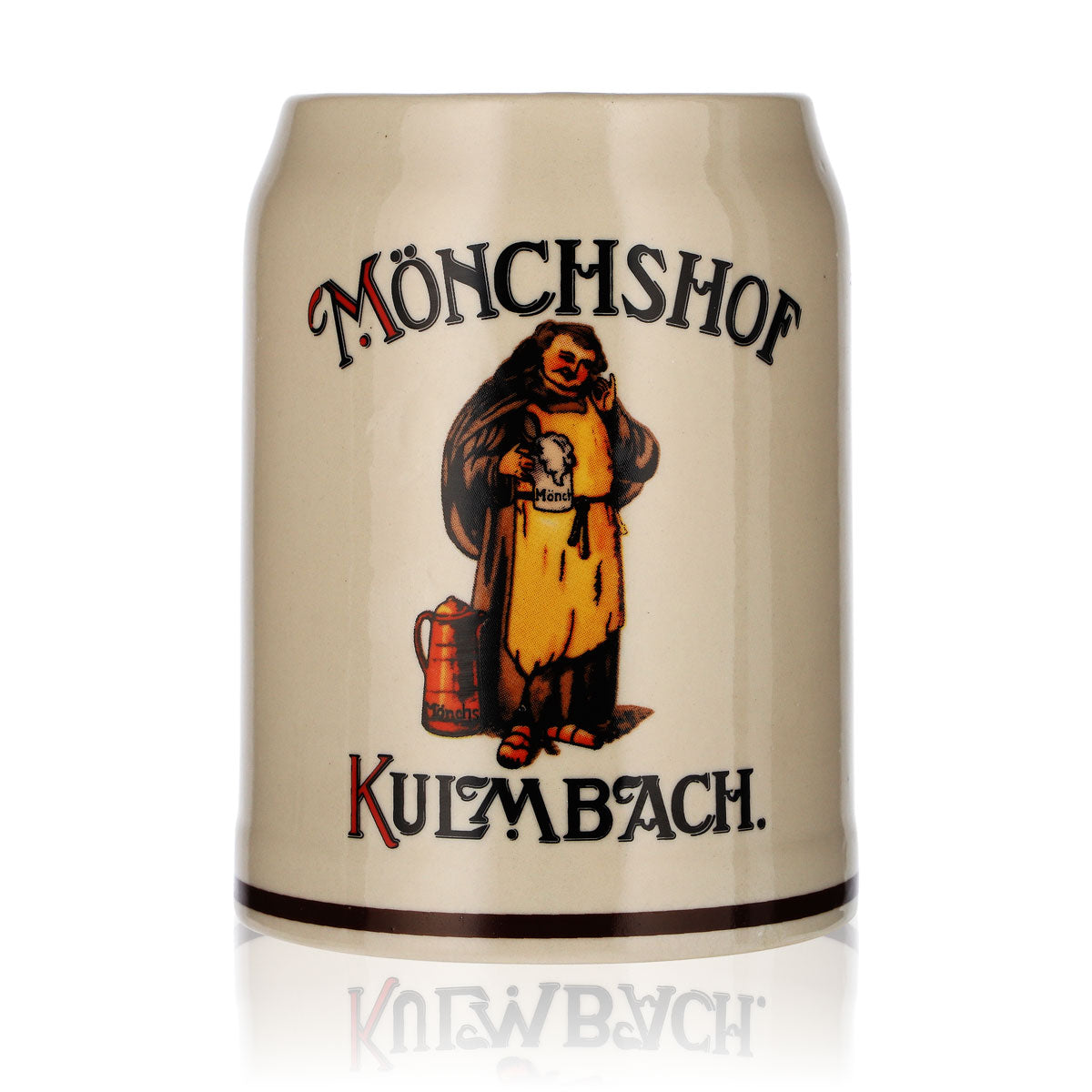 Kulmbacher Reichelbräu Bière Verre Mönchshof Cruche en grès Cruche en terre cuite Mönchshof
