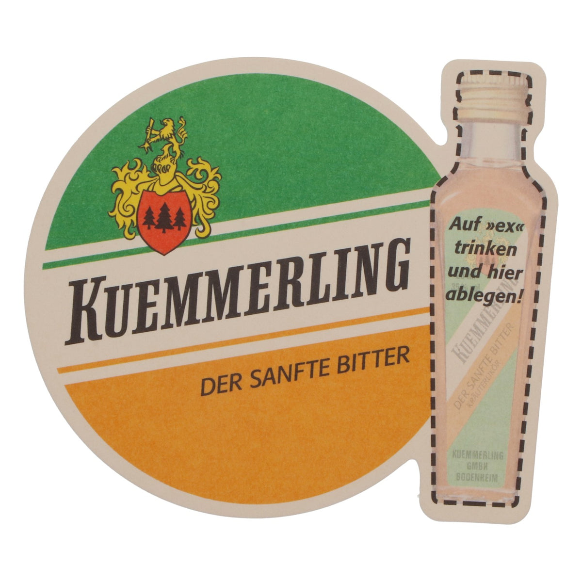 Sous-verre à liqueur Kümmerling Sous-verre Apotheke Wischias – Vue 2