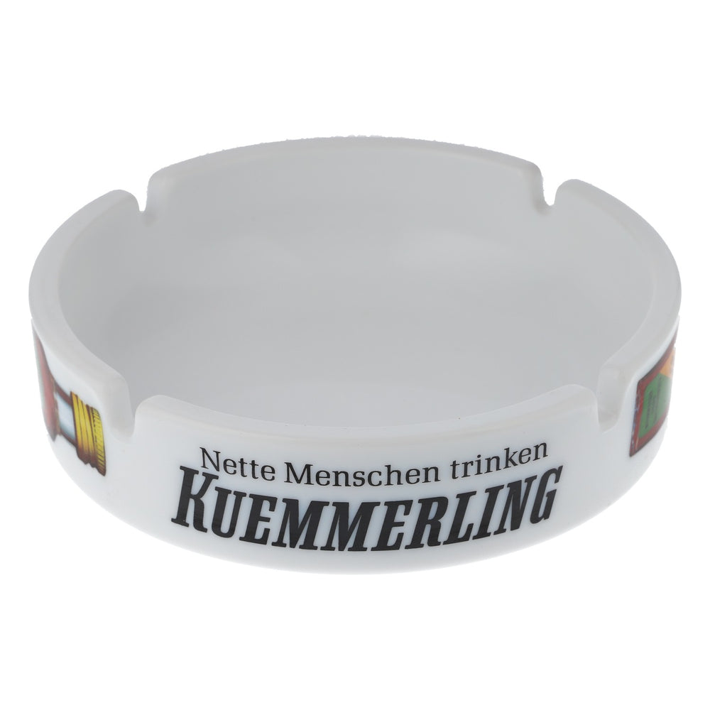 Cendrier en verre Kümmerling Likör, accessoire de bar, blanc