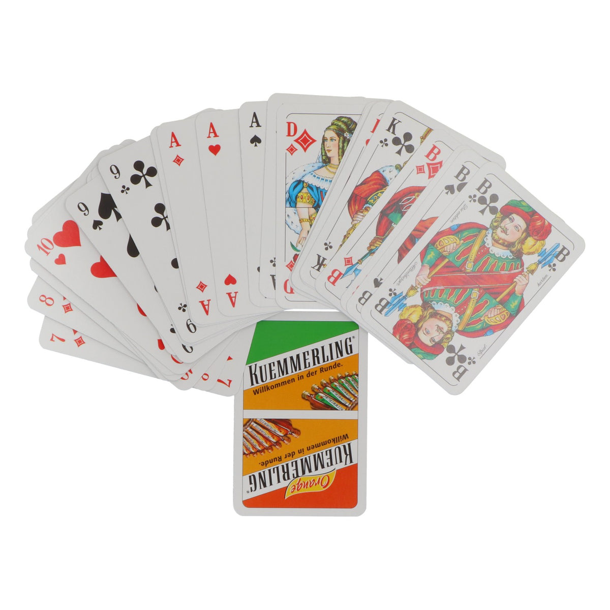 Liqueur Kümmerling Jeu de cartes SKAT 52 cartes françaises Poker Altenburger – Vue 2
