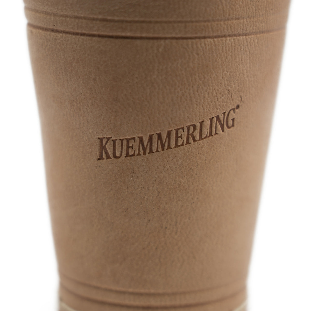 Kümmerling Liqueur Knobel Tasse 3 cubes simili cuir marron Jeux Boissons Bar – Vue 4