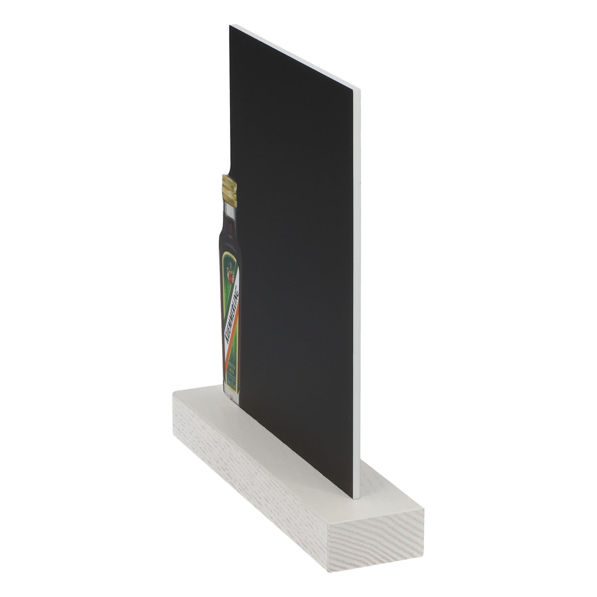 Liqueur Kümmerling Mini ardoise, présentoir de table, neuf, en bois noir – Vue 4