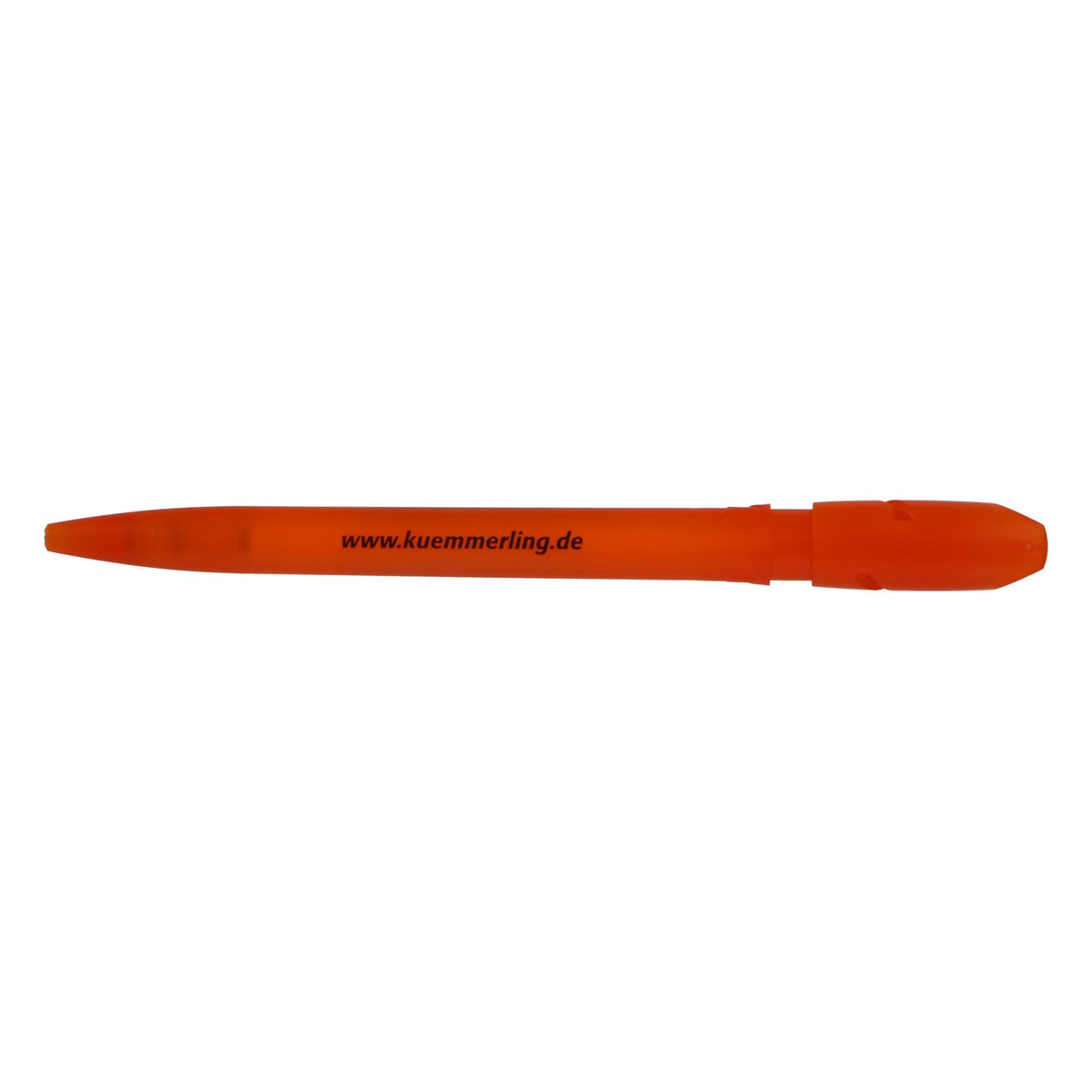Stylo à bille Kümmerling à l'eau-de-vie, orange, produit dérivé, neuf, pièce de collection – Vue 3