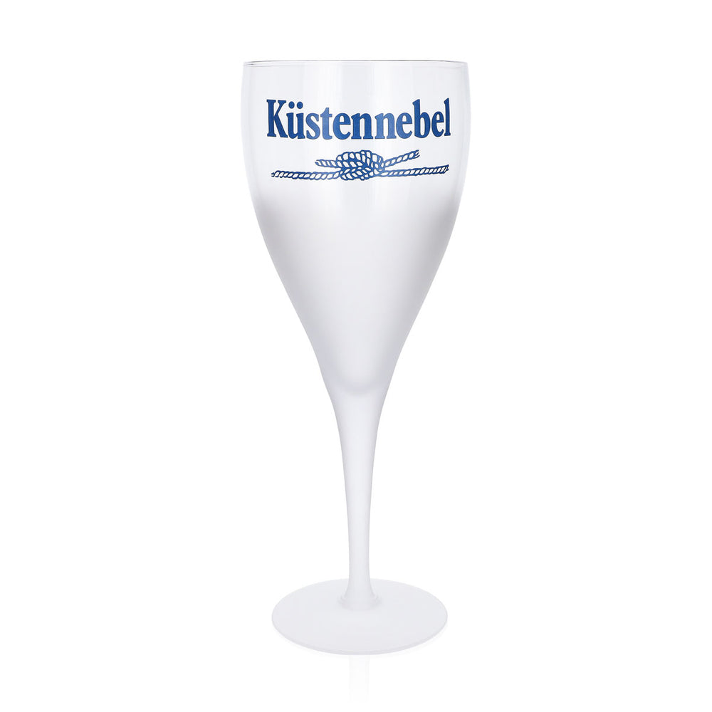 Liqueur « Brume côtière » – Verre de présentation, coupe, satiné, XXL, soufflé à la bouche