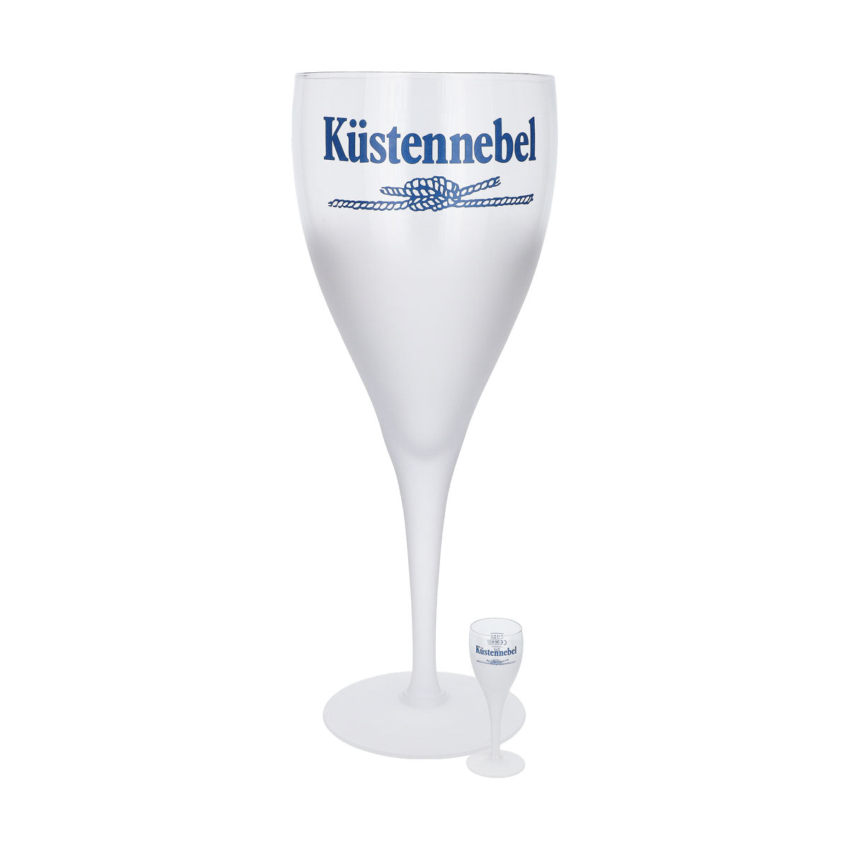 Liqueur « Brume côtière » – Verre de présentation, coupe, satiné, XXL, soufflé à la bouche – Vue 4