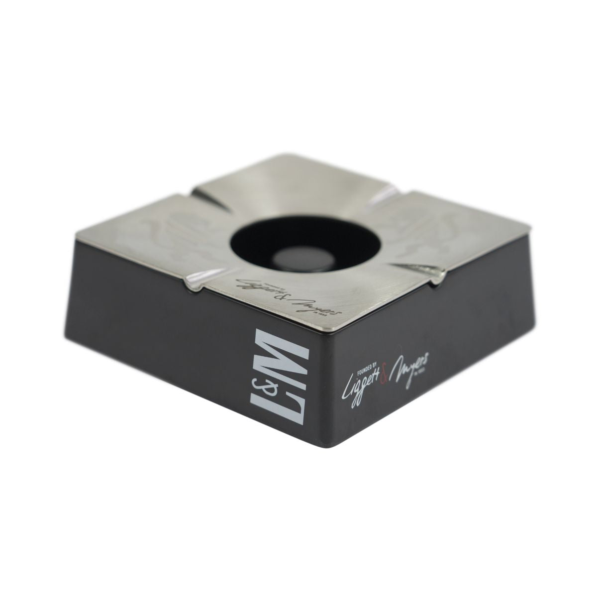 Cendrier L&M avec couvercle pare-vent Cendrier de table Accessoires pour fumeurs