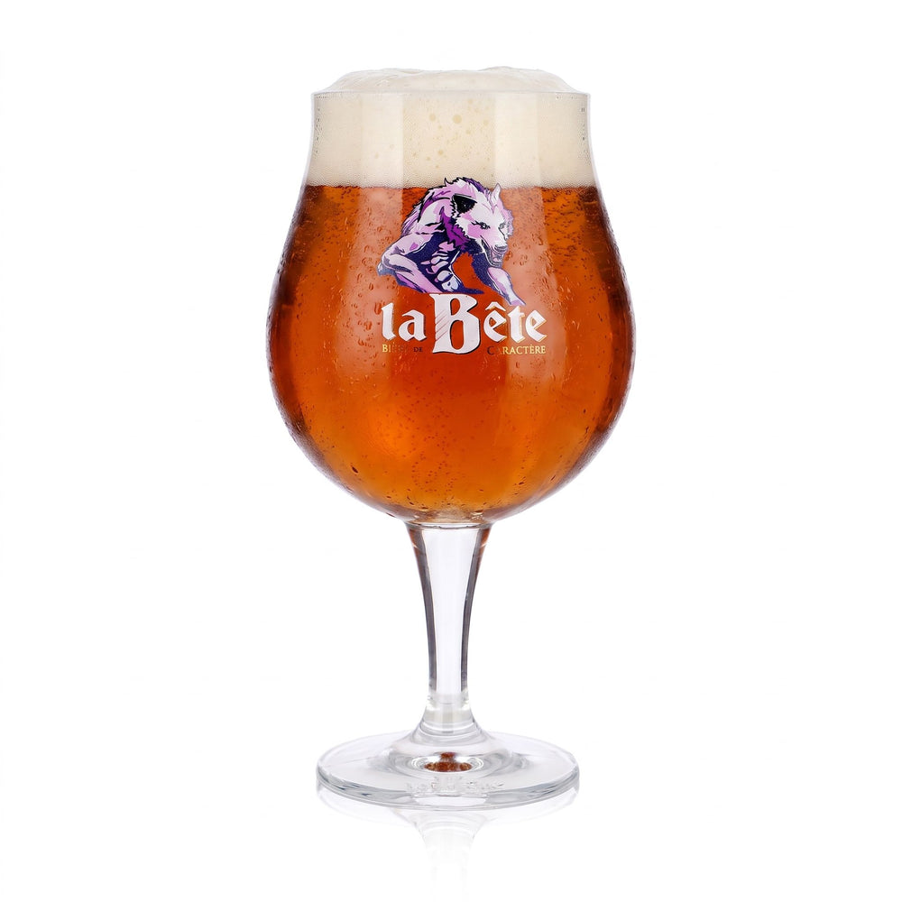 Verre à bière « La Bête » 0,5 l, forme coupe, motif loup, Ritzenhoff