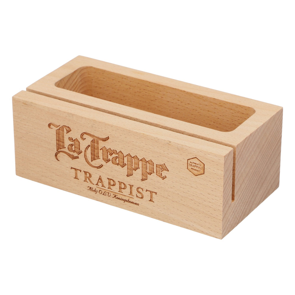 La Trappe Bière Présentoir de table Porte-carte Tableau des prix Bois véritable – Vue 4