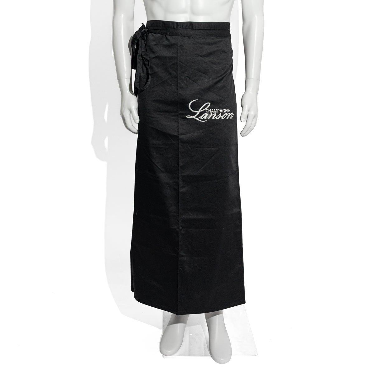 Tablier Lanson Champagne Tablier de bar Tablier de bistrot Noir Logo horizontal