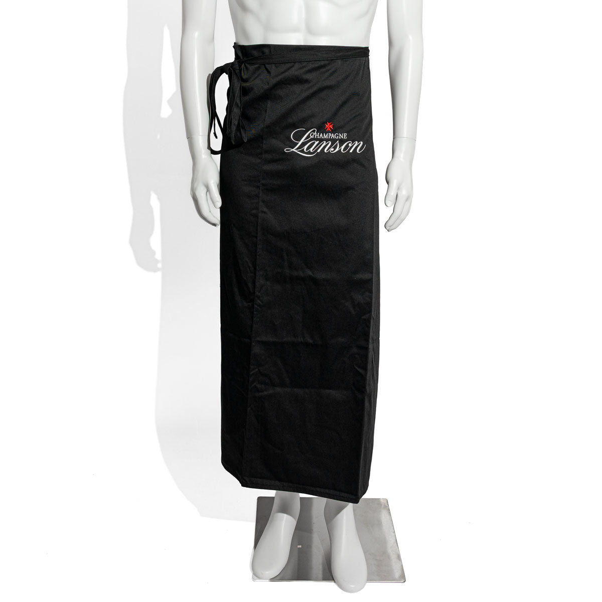 Tablier Lanson Champagne Tablier de bar Tablier de bistrot Noir Logo écriture