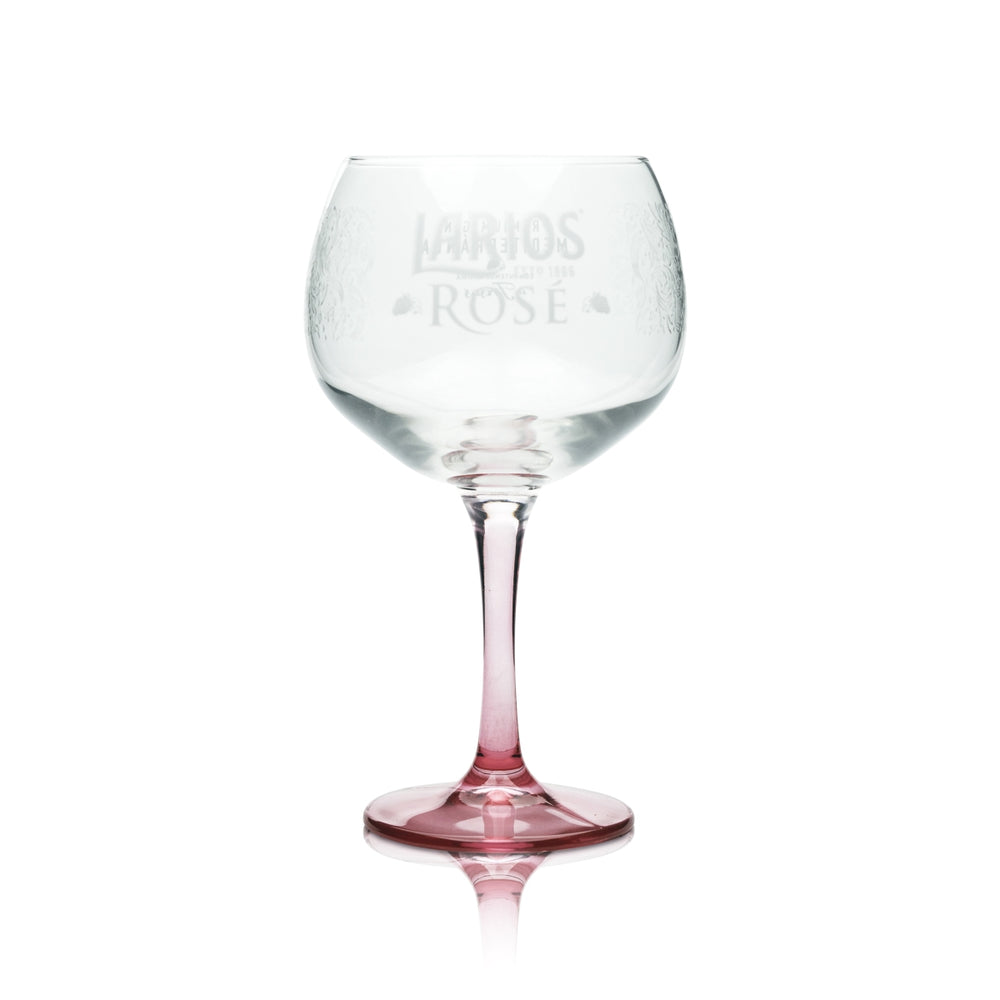 Verre à gin Larios Rose 0,4 l Verre ballon Verres à cocktail roses Copa Longdrink Tonic