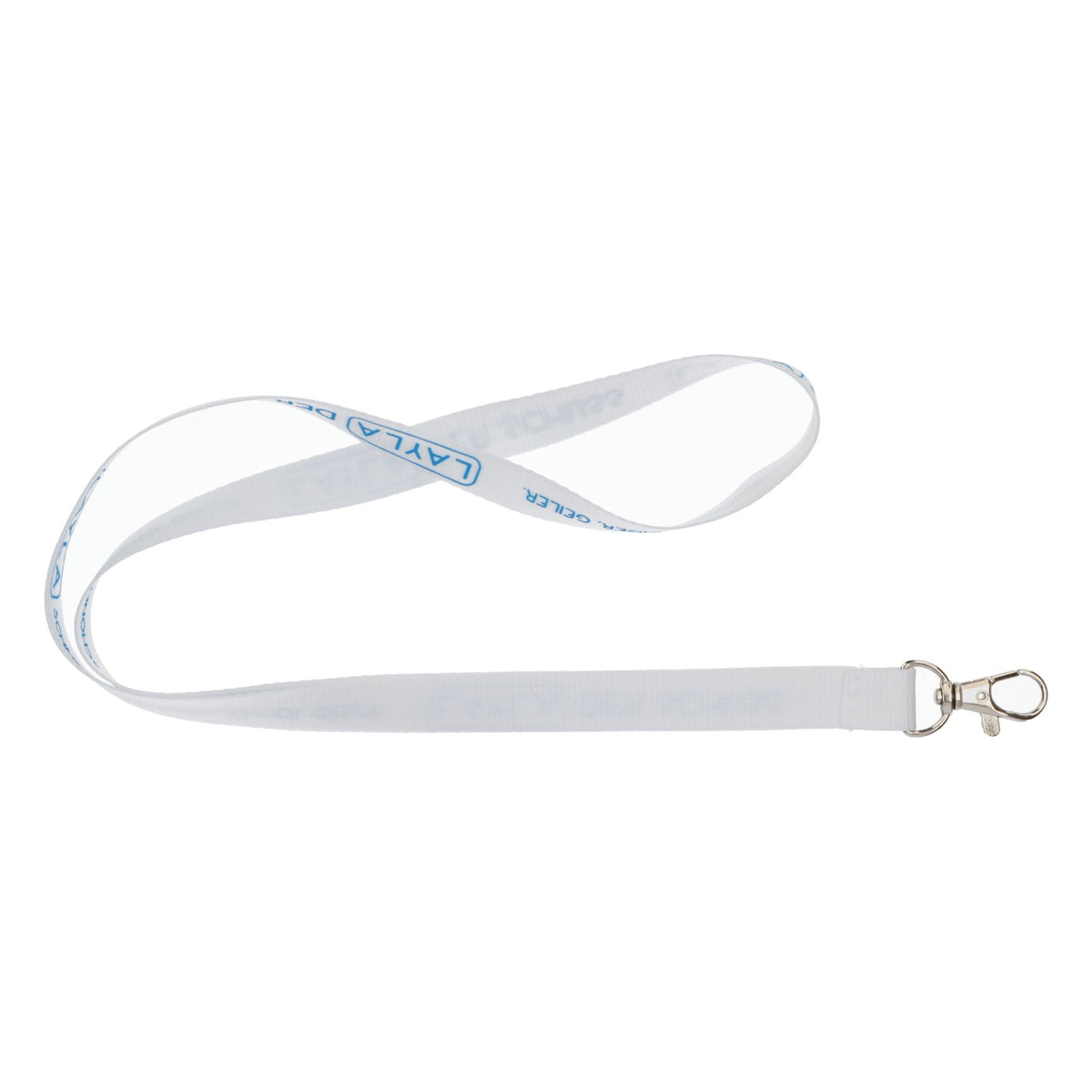Layla Liqueur Lanière Laynard Porte-clés Pendentif Blanc – Vue 2