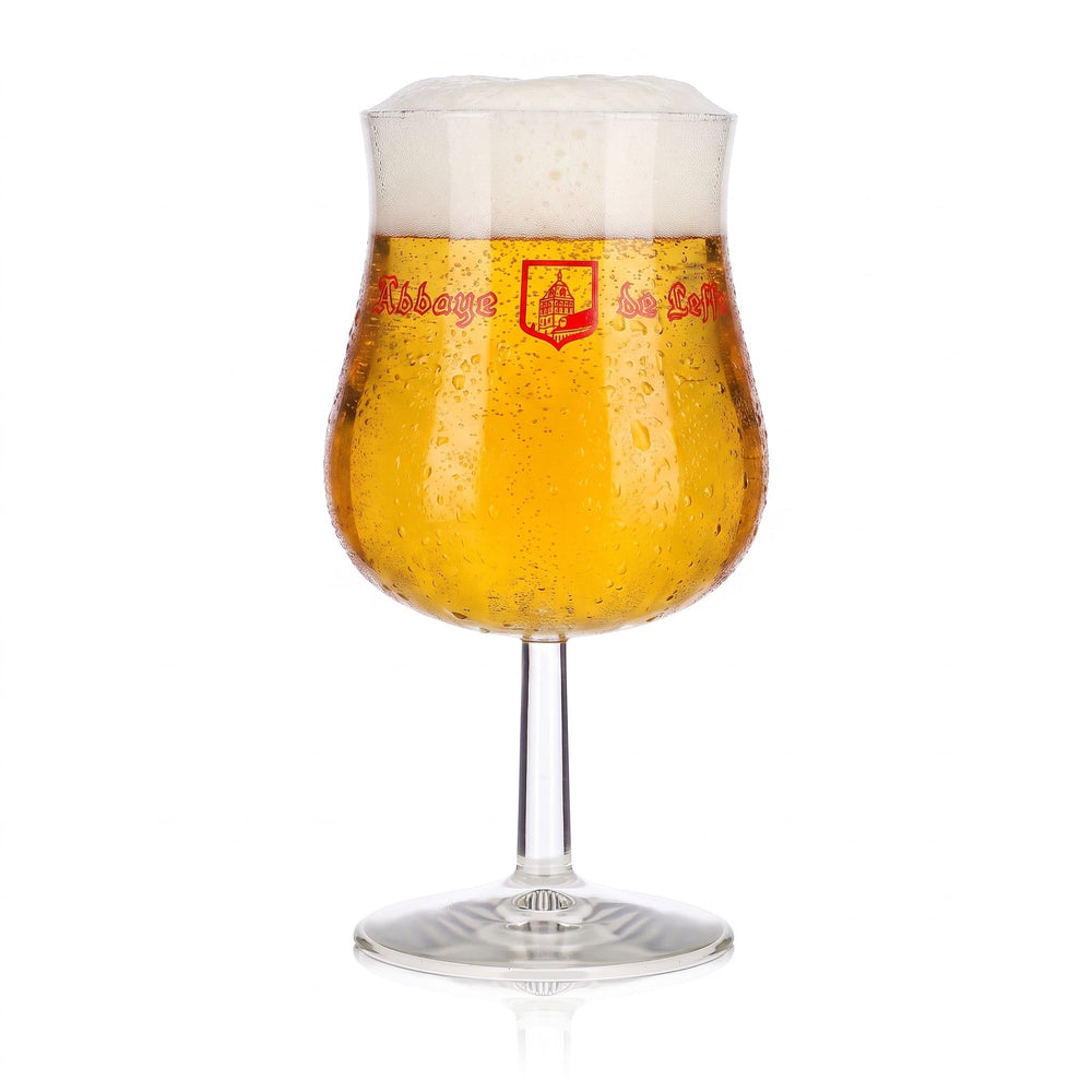 Verre à bière Leffe, verre à pied, 0,25 l, verre « Abbaye de Leffe » de Leerdam