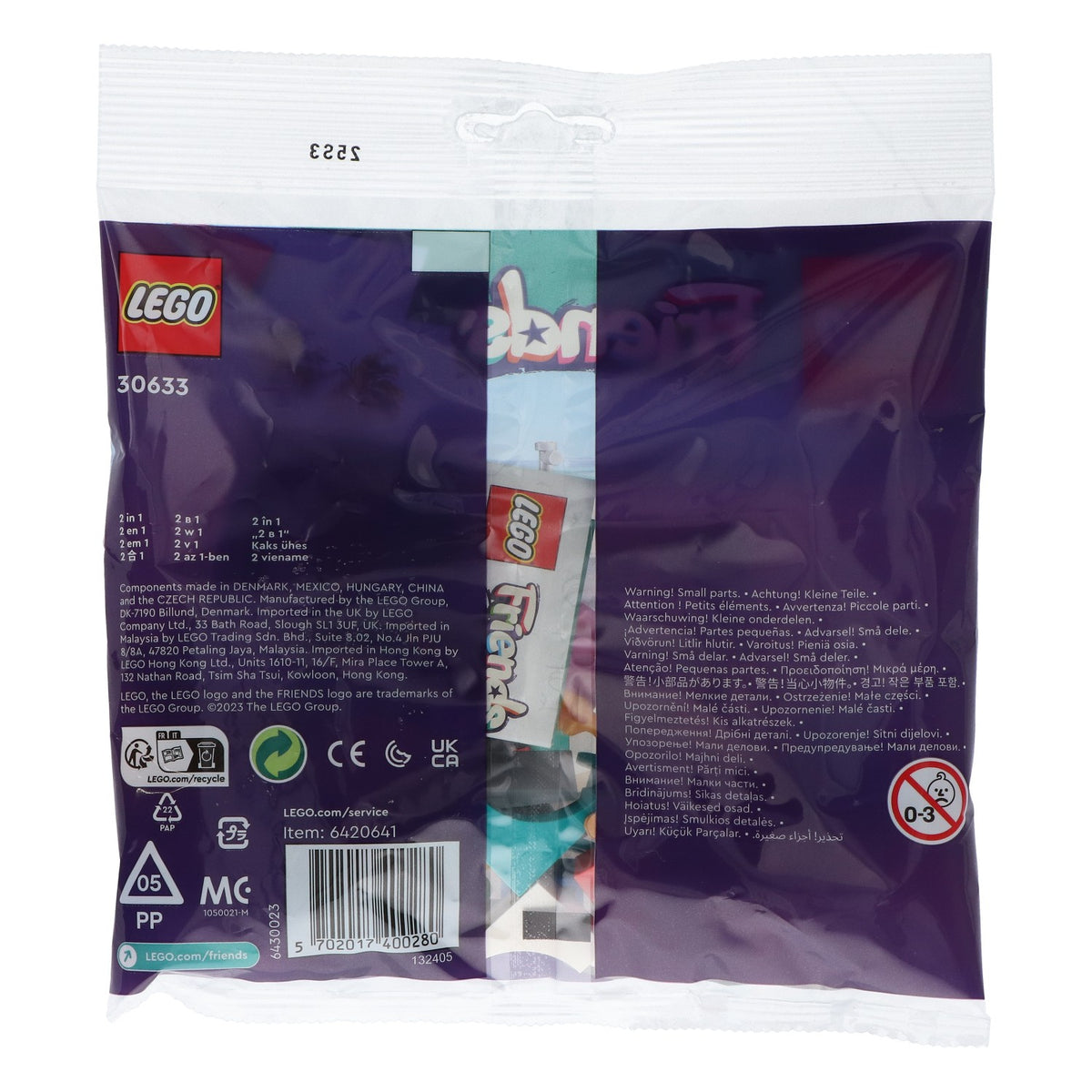 Jouets Lego Lego Friends 30633  Rampe de skateboard – Vue 2