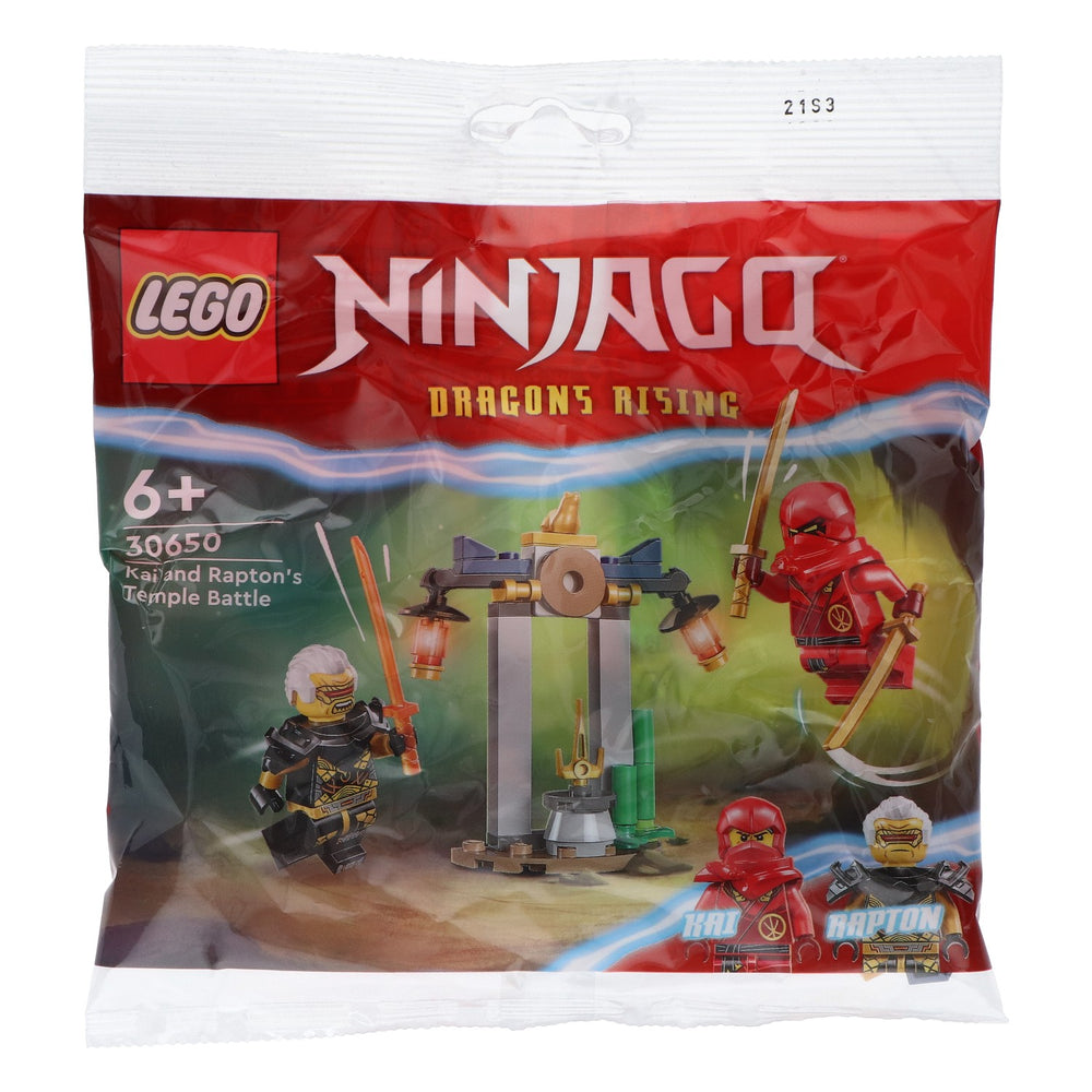 Jouets Lego Lego Ninjago 30650  Le duel entre Kais et Raptons dans le temple