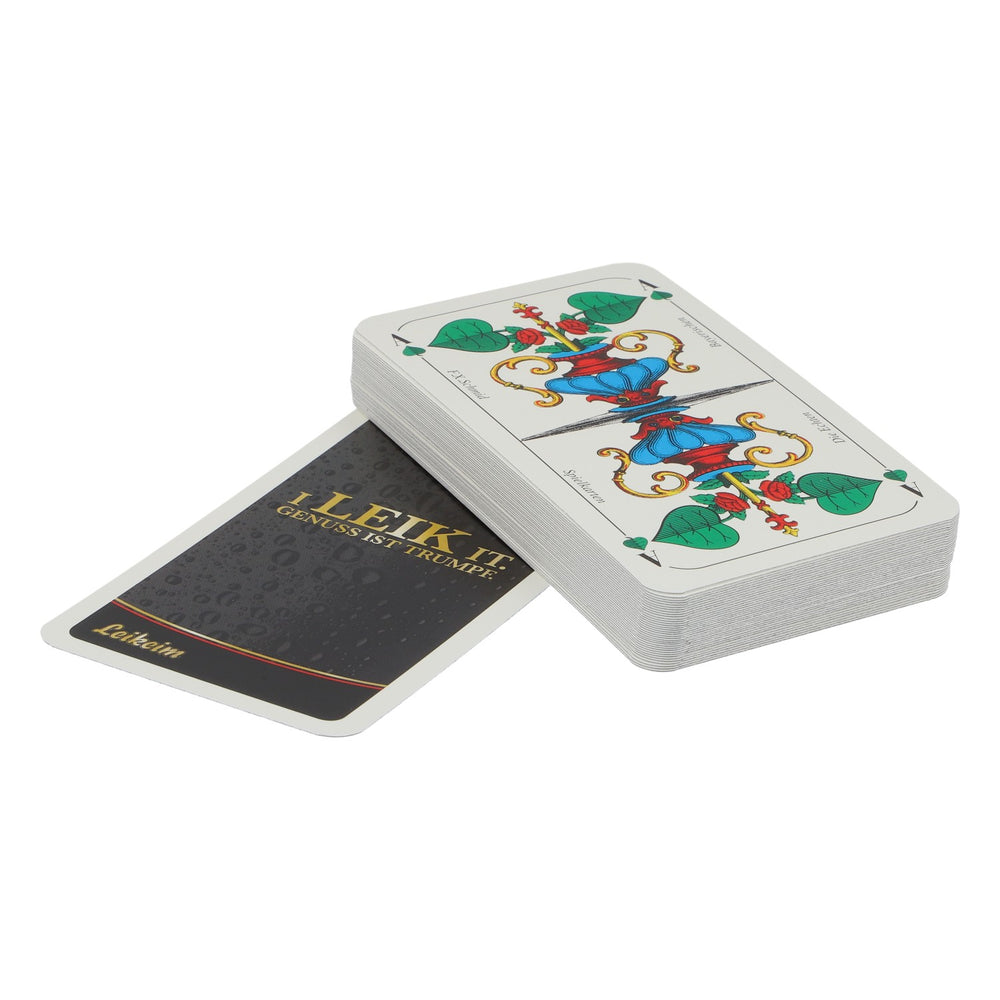 Jeu de cartes « Leikeim Bier » Skat, papier blanc de Schmid