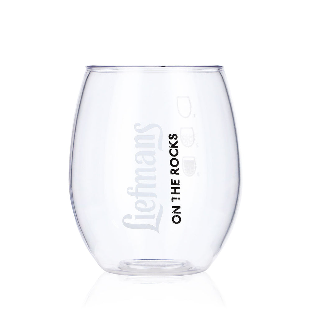 Liefmans Bier Verres à bière en verre acrylique Gobelets en plastique 0,39 l On the Rocks