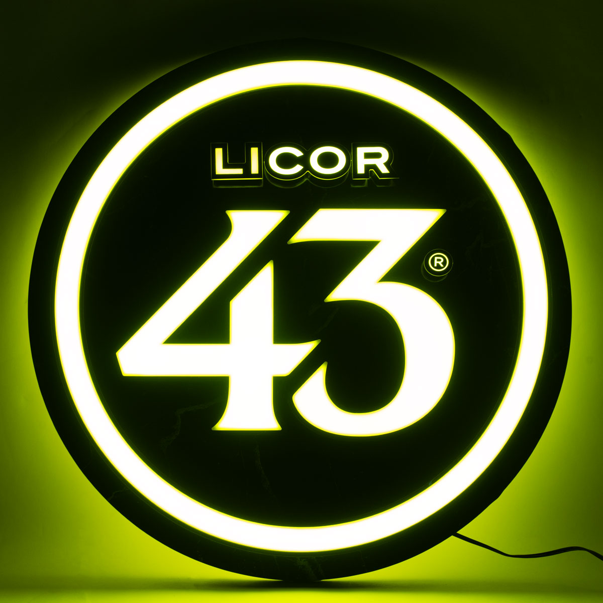 Liqueur 43 Enseigne lumineuse Luminated LED Wallsign Bardeko Merchandise Licor 43 – Vue 5