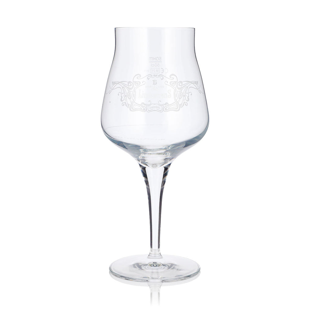Verre à bière Lindemans 0,5 l, forme tulipe, modèle 1822, verre à bière de type « Pokal », verre à bière « Sahm », verre à bière de type « Pokal », verre à bière en forme de tulipe