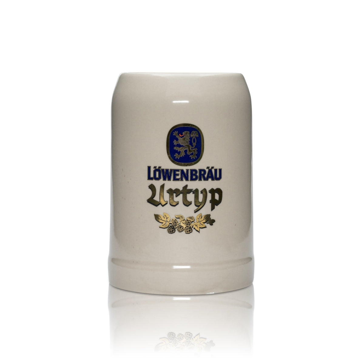 Löwenbräu cruche en verre 0,5 l chope à bière Humpen Seidel verres Urtyp brasserie Bavière