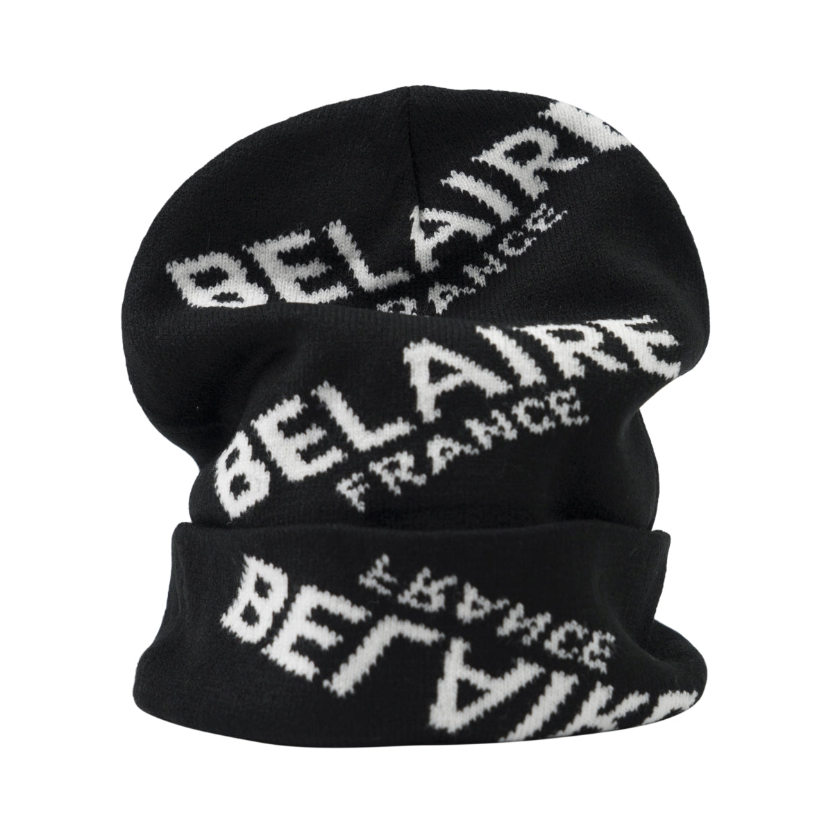 Bonnet en mousse Luc Belaire, noir, taille unique, unisexe