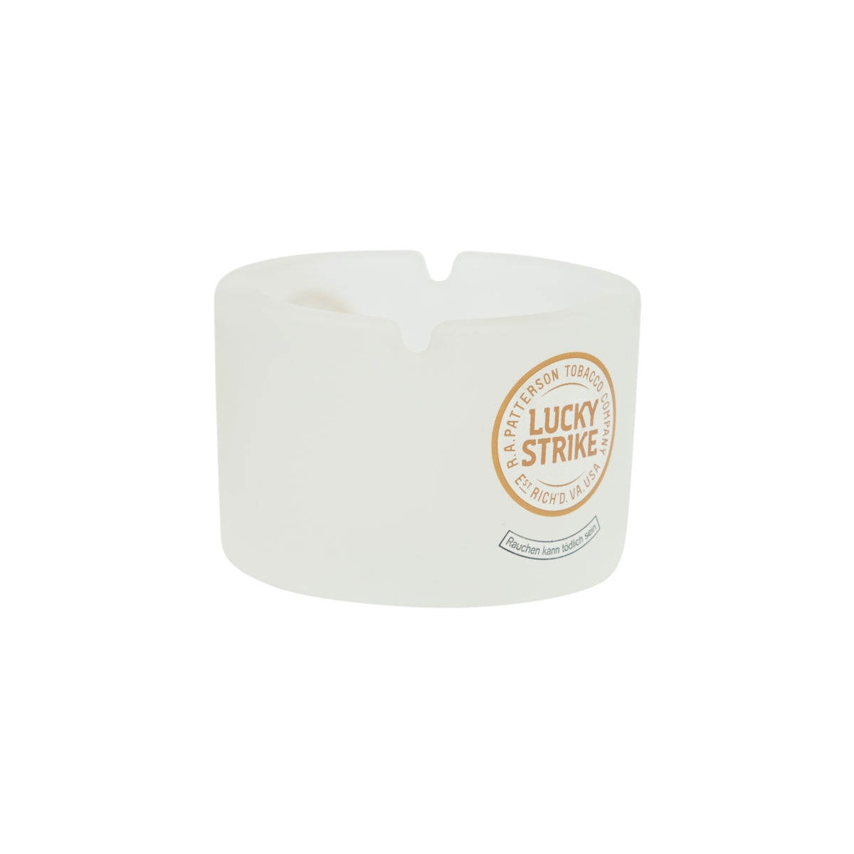 Cendrier Lucky Strike Cendrier en verre dépoli Cendrier en verre pour l'extérieur – Vue 3
