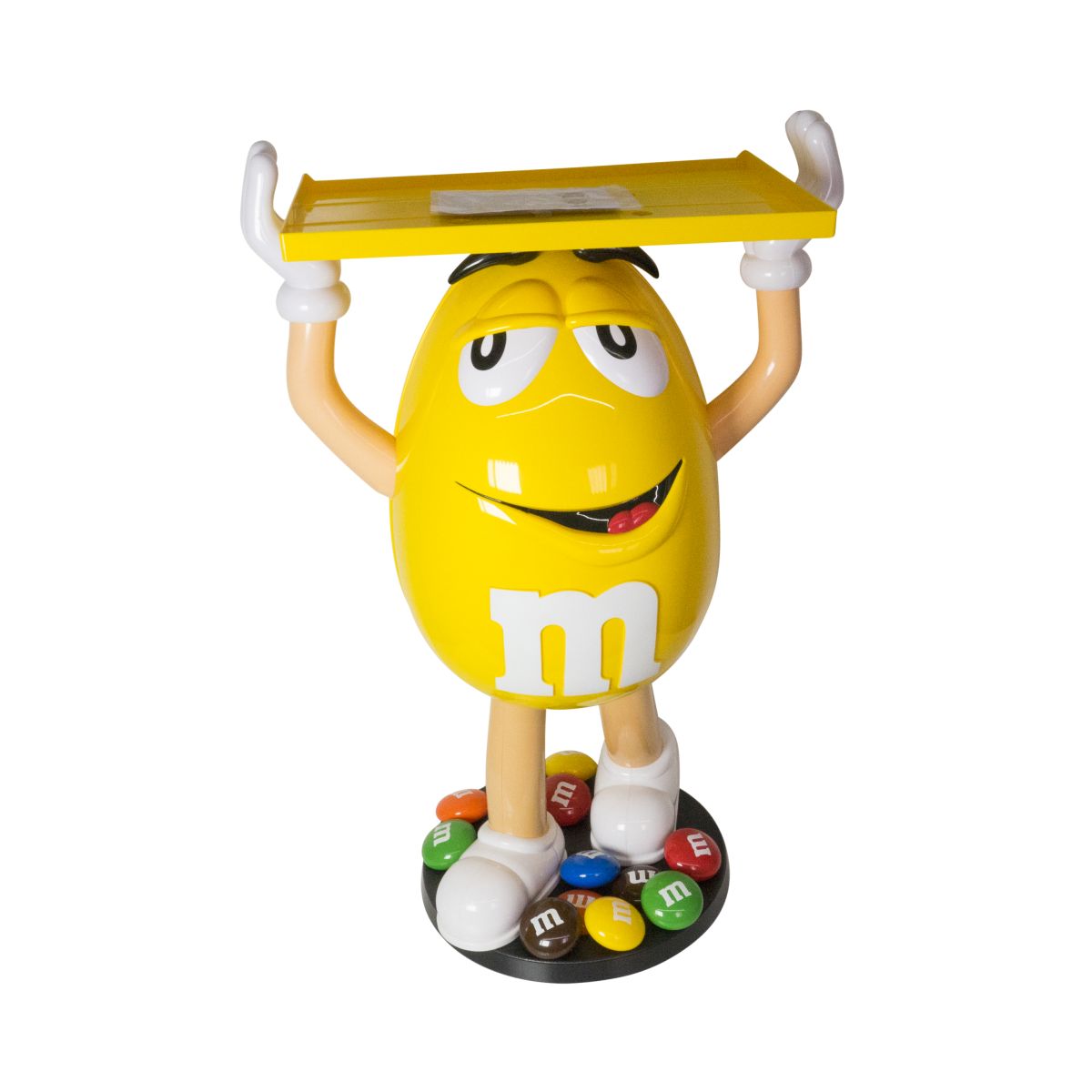 M&Ms Présentoir Yellow Character Display Figure jaune Mars Présentoir publicitaire Merch – Vue 2
