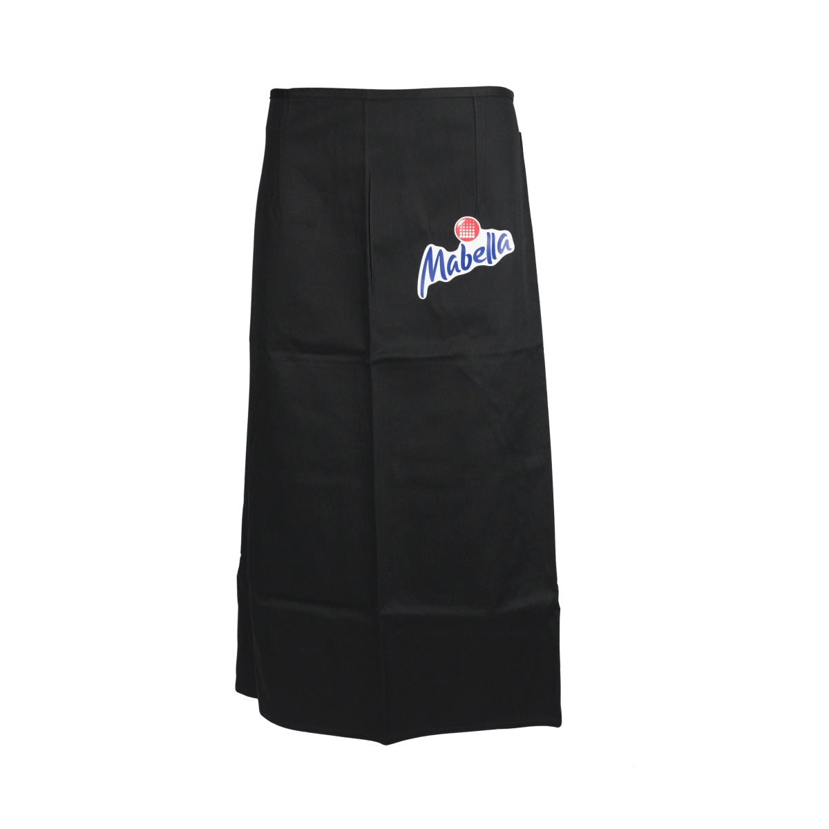 Tablier Mabella pour serveuse, noué sur le ventre, long, pour service gastronomique, bistrot, café