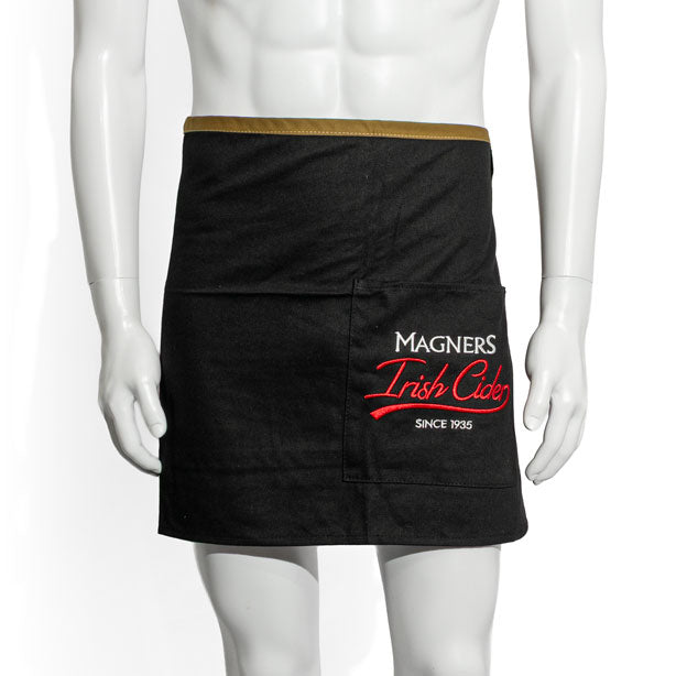 Magners Cider Tablier de bistrot Tablier de serveur Modèle court Noir
