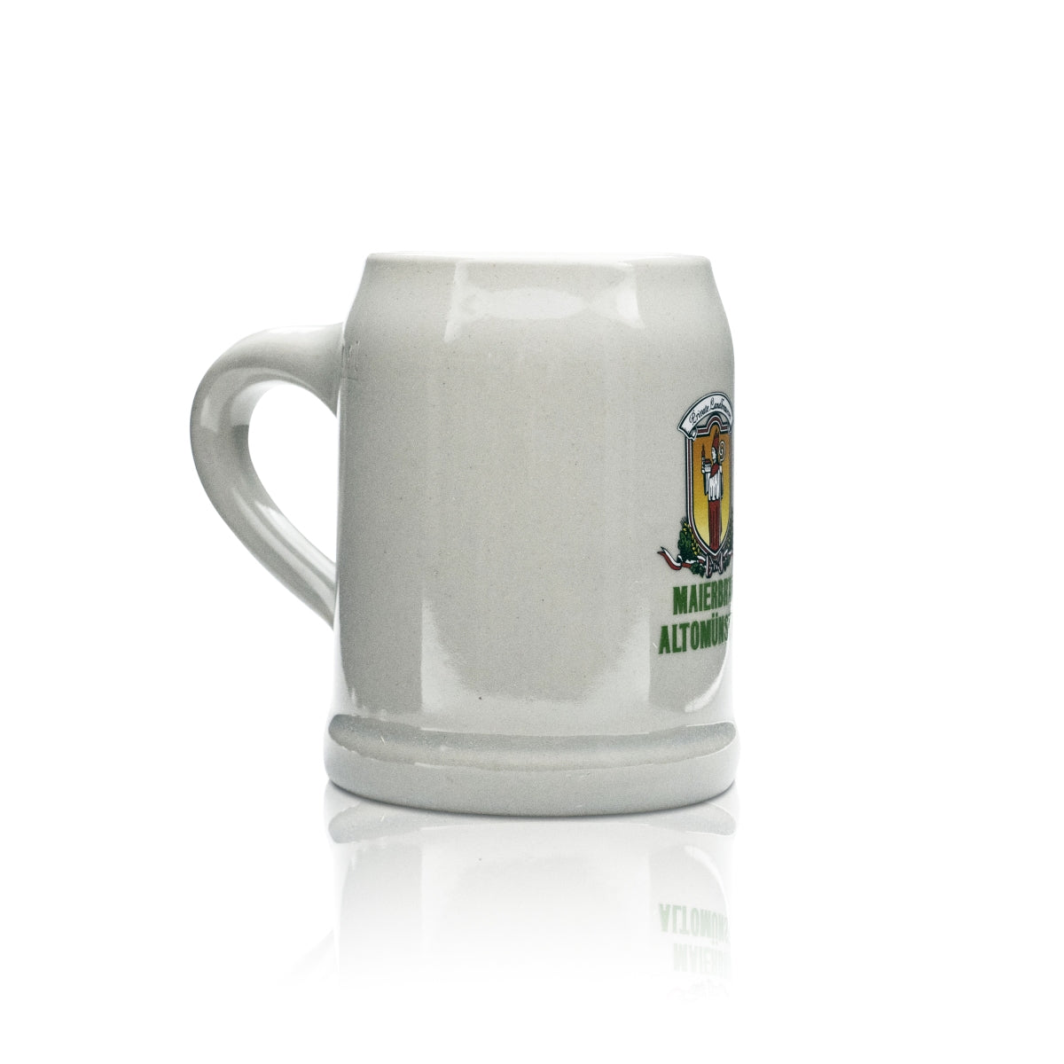 Verre à bière Maierbräu 0,5 l en grès, chope à anse, verres Seidel, brasserie, Bavière – Vue 2