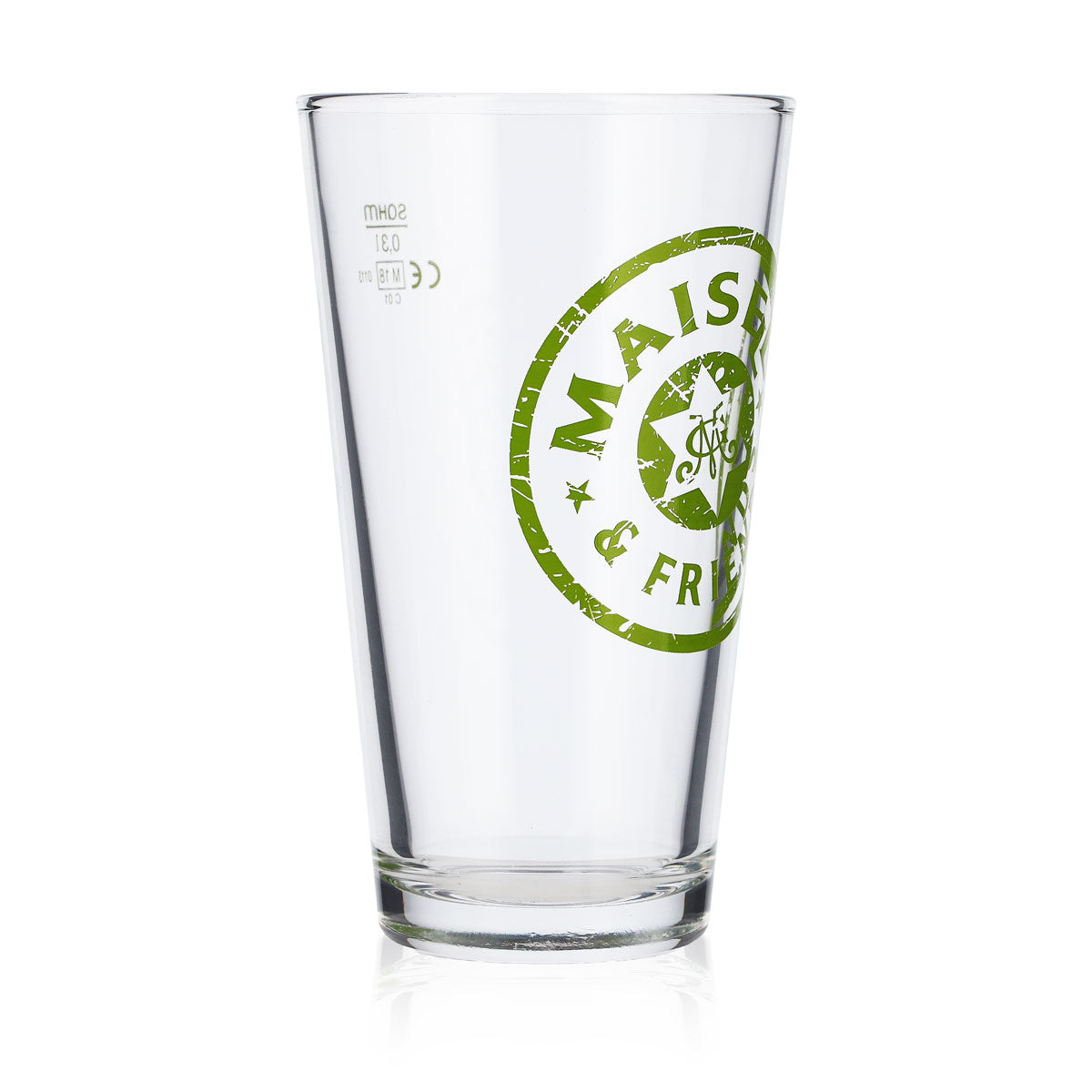 Verres à bière Maisel Weisse Verre Willibecher Frankonia 0,3 l blanc satiné – Vue 3