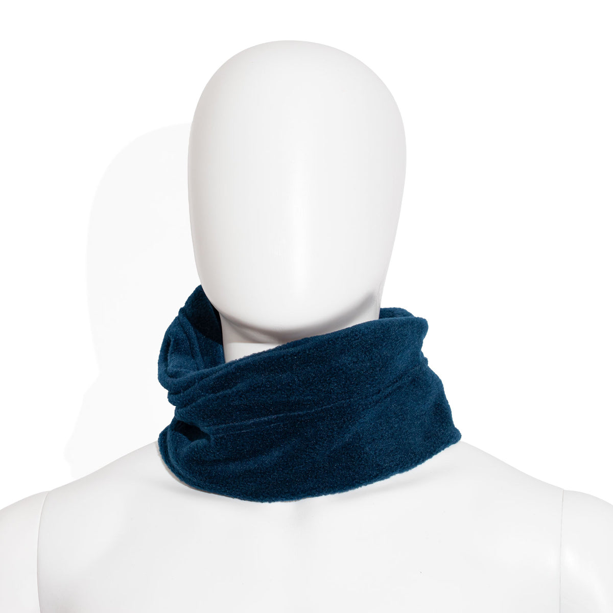 Maisels Bière blanche - Bonnet en feutre bleu taille M avec écharpe et logo brodé