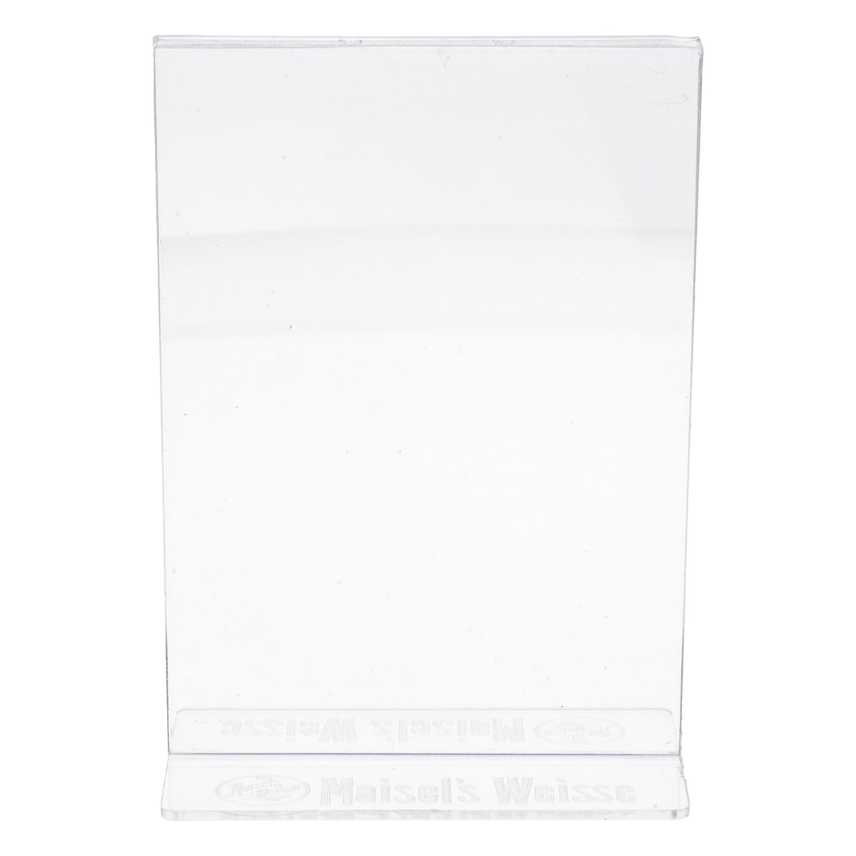 Maisels Weisse Présentoir de table pour cartes de menu Présentoir transparent pour cartes de menu – Vue 2
