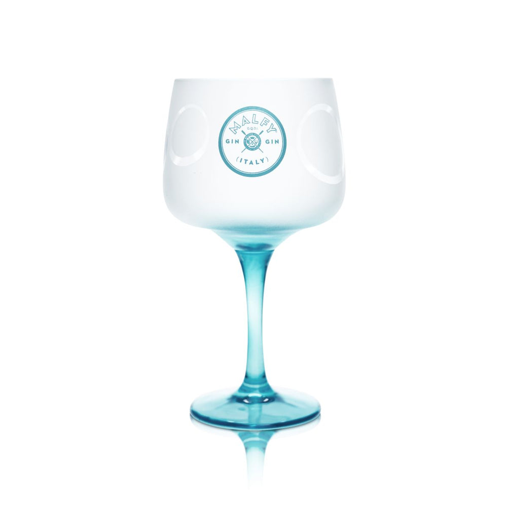 Malfy Verre à Gin 0,6l Satinée Verre à Ballon Gin Tonic Verres à Apéritif Frosted Rarement