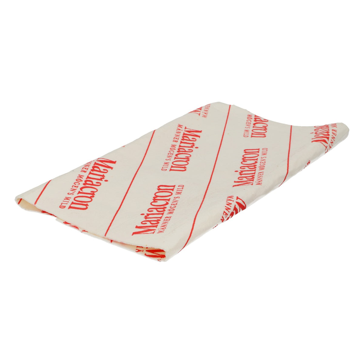Mariacron, nappe de comptoir pour vin, 50 x 36 cm, neuve, tissu mélangé, blanc, anti-gouttes