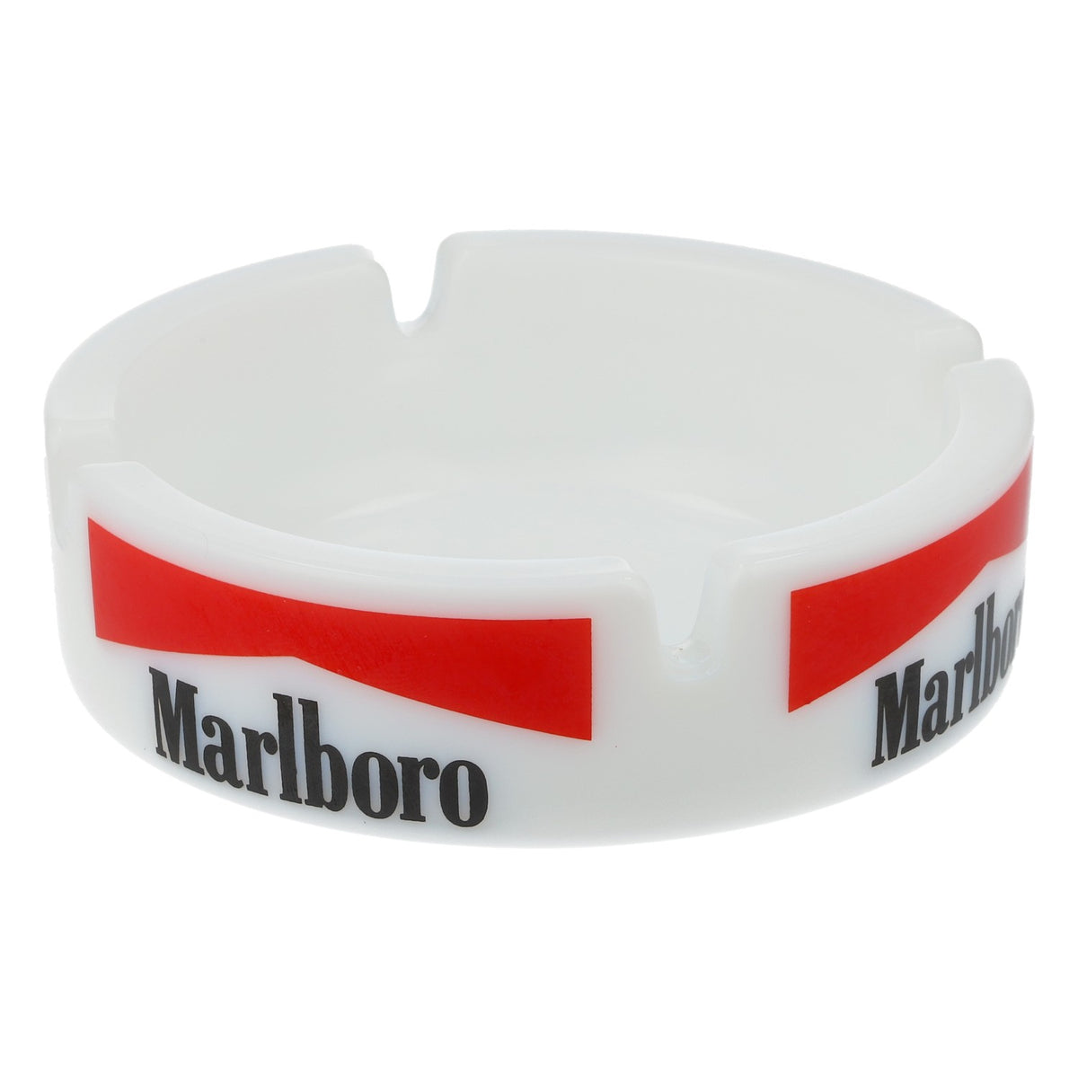 Cendrier Marlboro Cendrier en porcelaine blanc rond – Vue 2