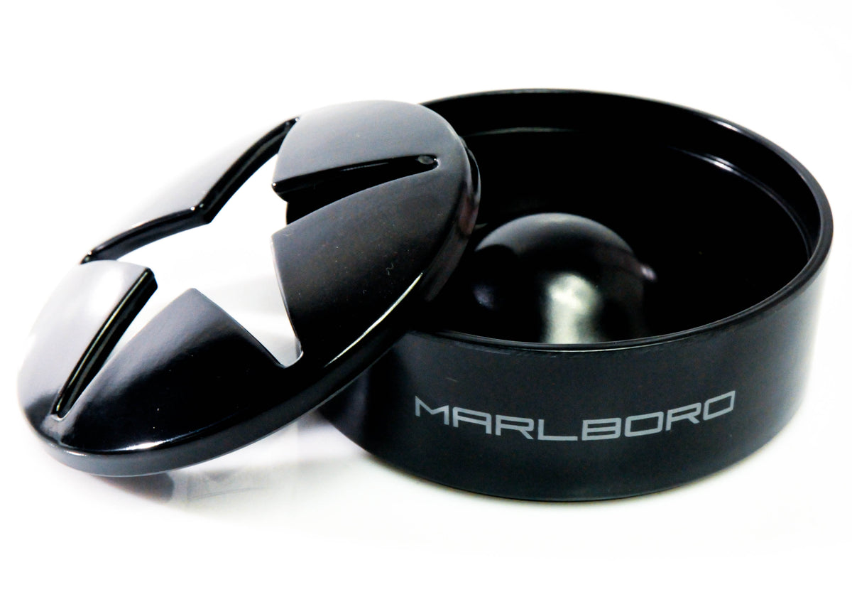 Cendrier Marlboro Cendrier à vent étoile métal/mélamine – Vue 2