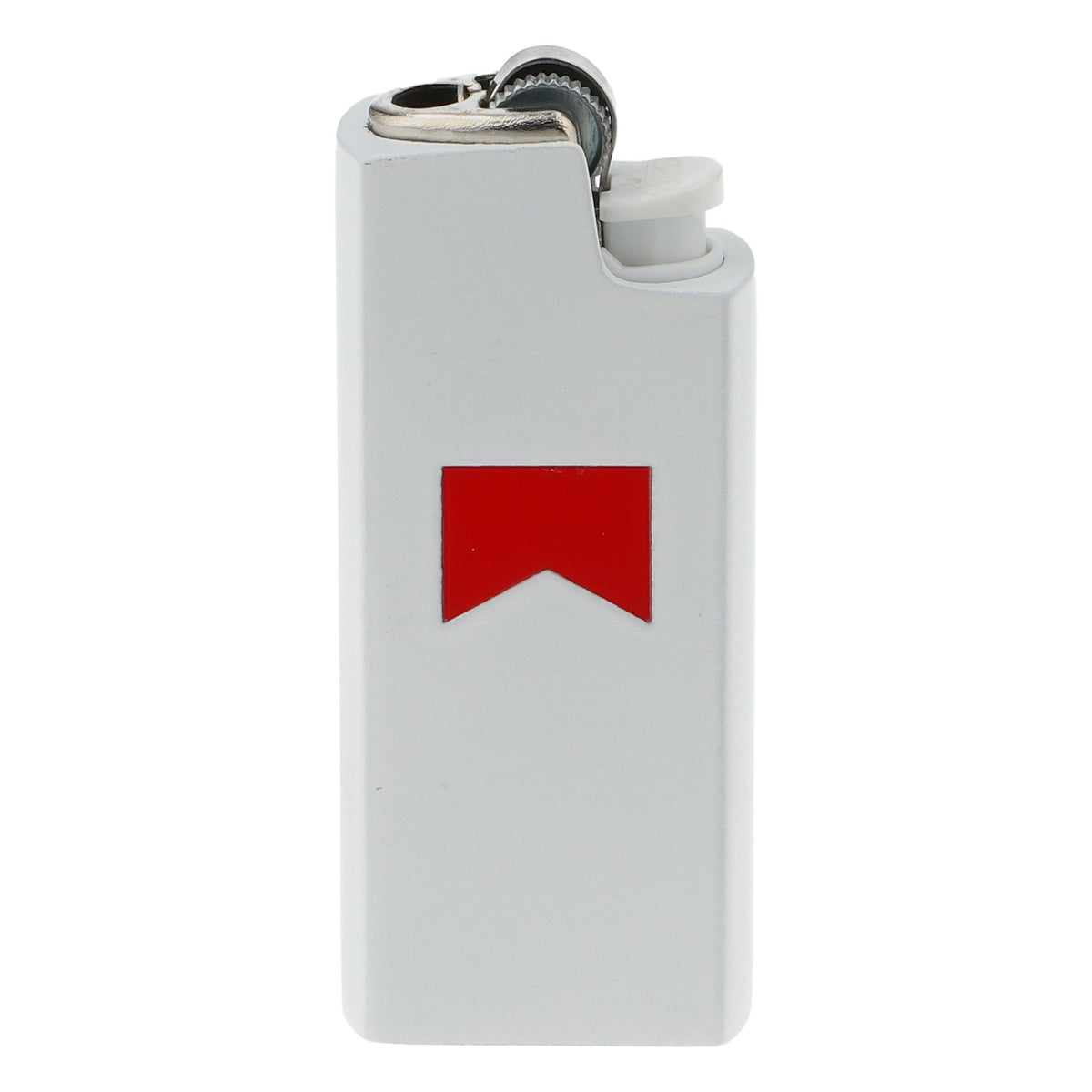 Cigarettes Marlboro Étui métallique avec briquet BIC blanc petit format – Vue 2