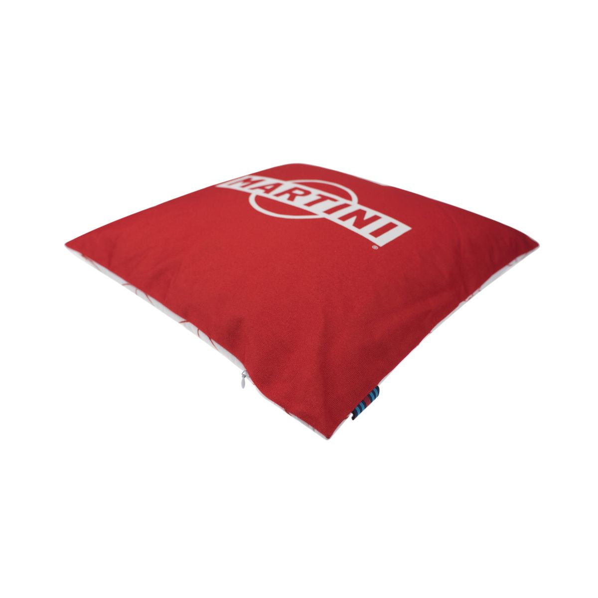 Coussin Martini 40 x 40 cm Coussin réversible Rouge Blanc Décoration Canapé Salon Extérieur – Vue 3
