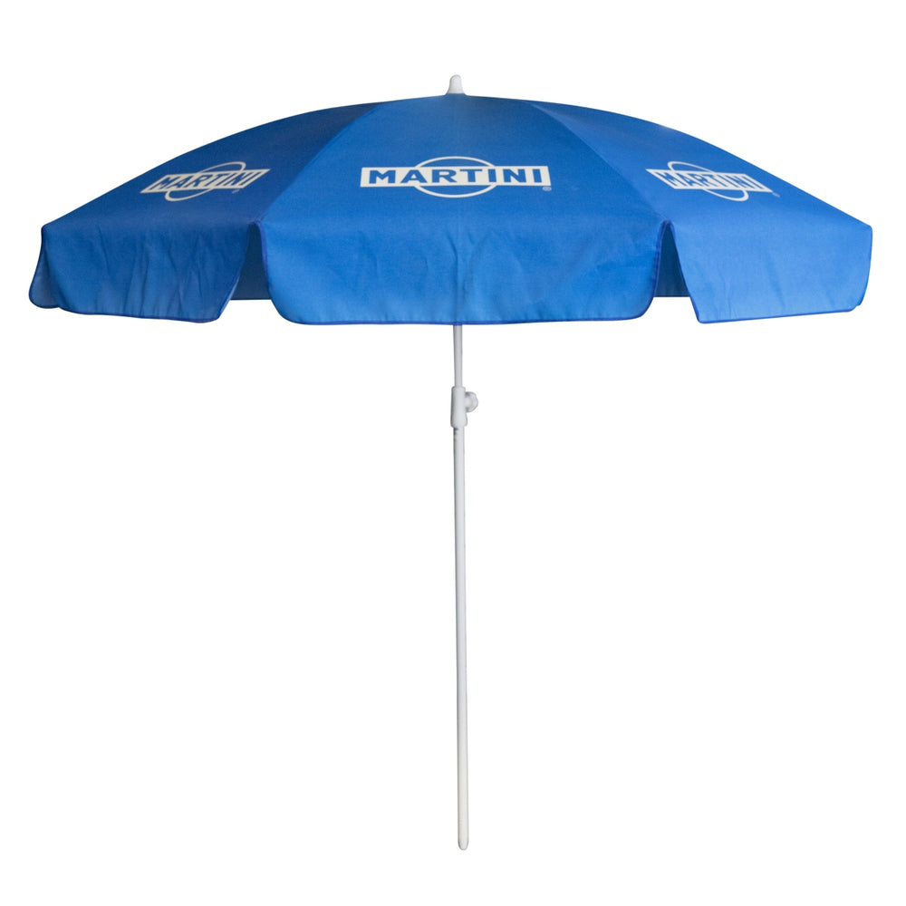Parasol Martini Ø2m Bleu Gastro Beer Garden Protection contre la pluie pour jardin