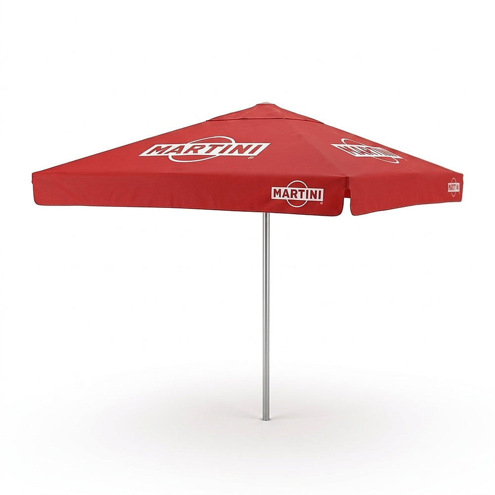Parasol Martini 3 x 3 m pour brasserie, restauration et café en plein air