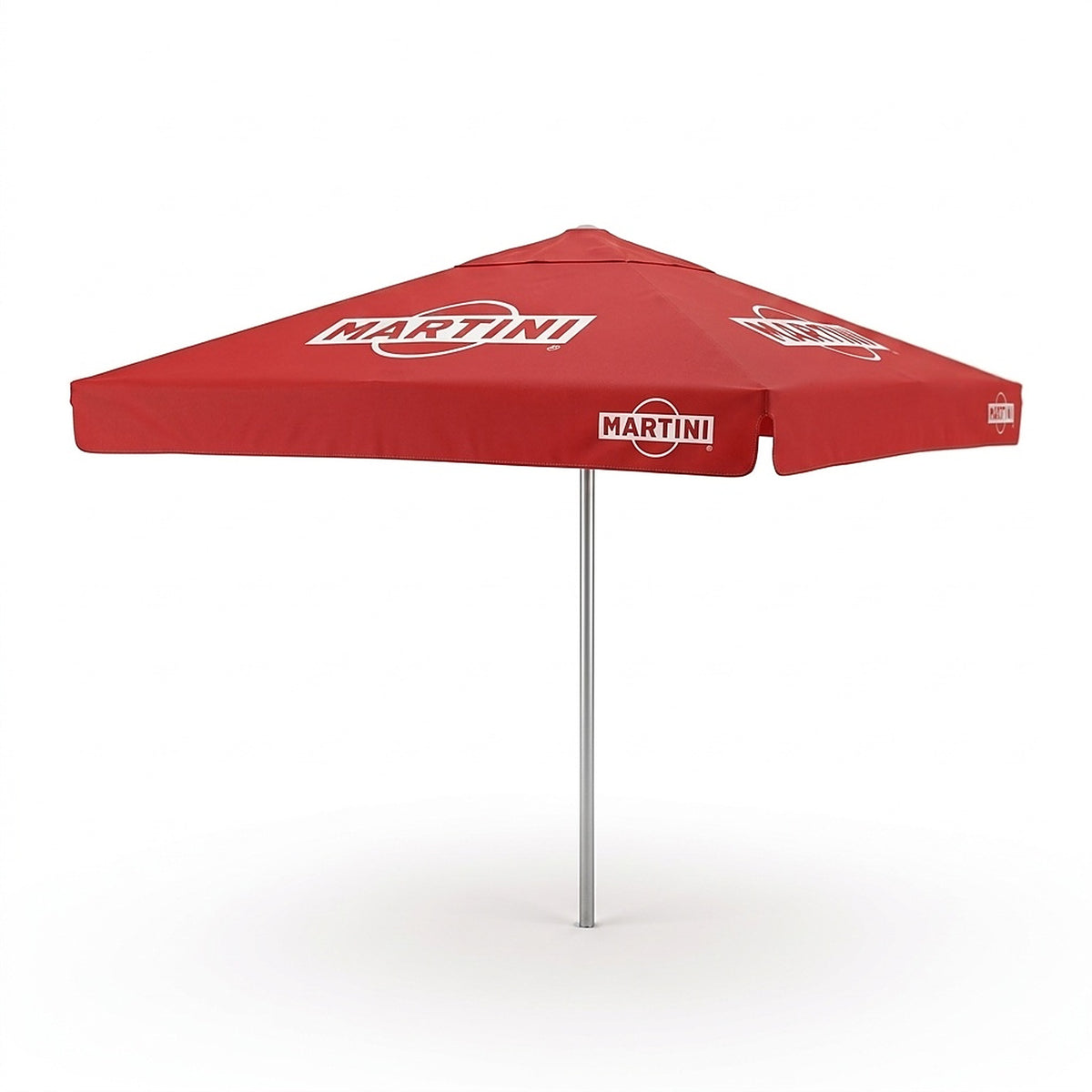 Parasol Martini 3 x 3 m pour brasserie, restauration et café en plein air