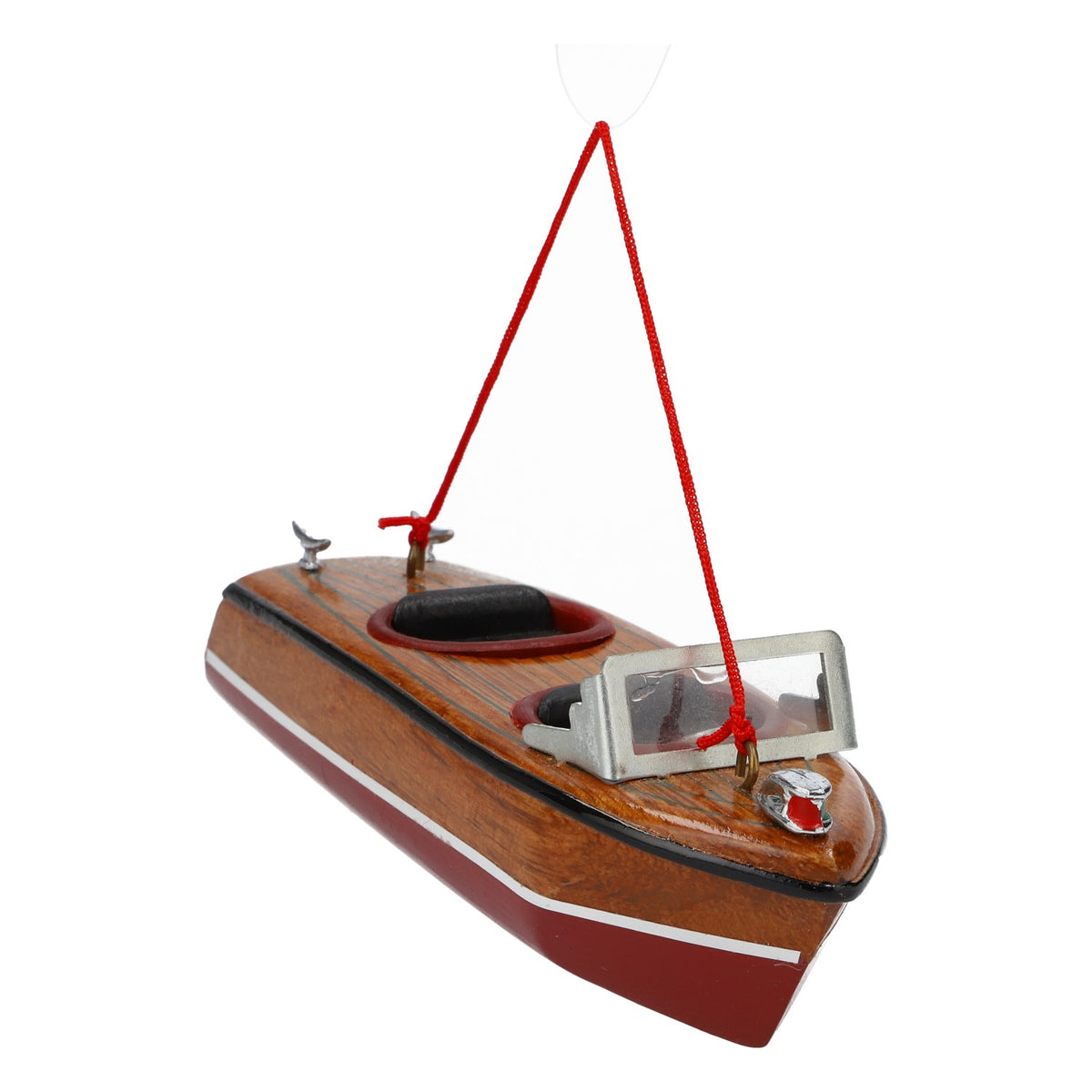 Martini Wermuth Bois véritable Modèle réduit de bateau Riva Boat Décoration bateau – Vue 4