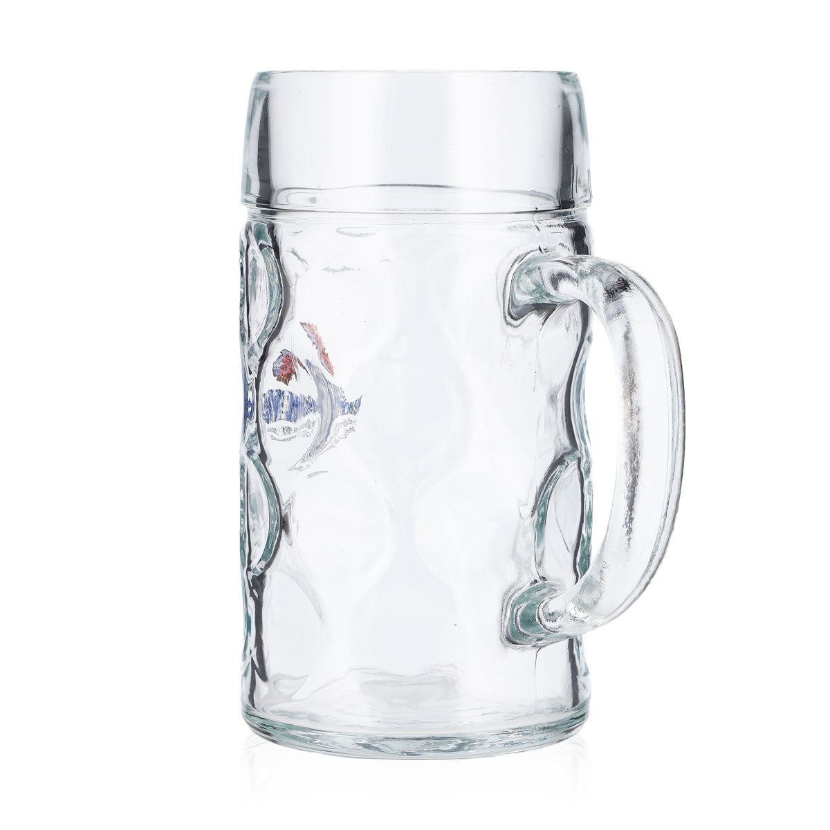 Verre à bière de Memmingen, chope de 1 l, Rastal, Isar-Seidel, chope à bière, verre à bière, chope de mesure – Vue 4