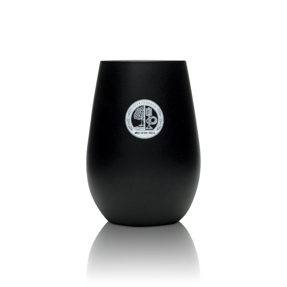 6x Mercedes AMG verre 0,4 l noir mat verre à café tasse gobelet Affalterbach – Vue 2