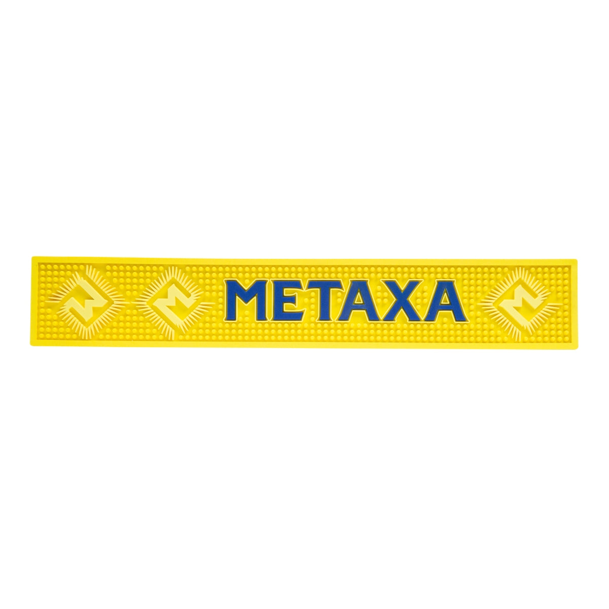 Tapis de bar Metaxa Tequila Tapis égouttoir Accessoires de bar jaune 60,5 x 10,5