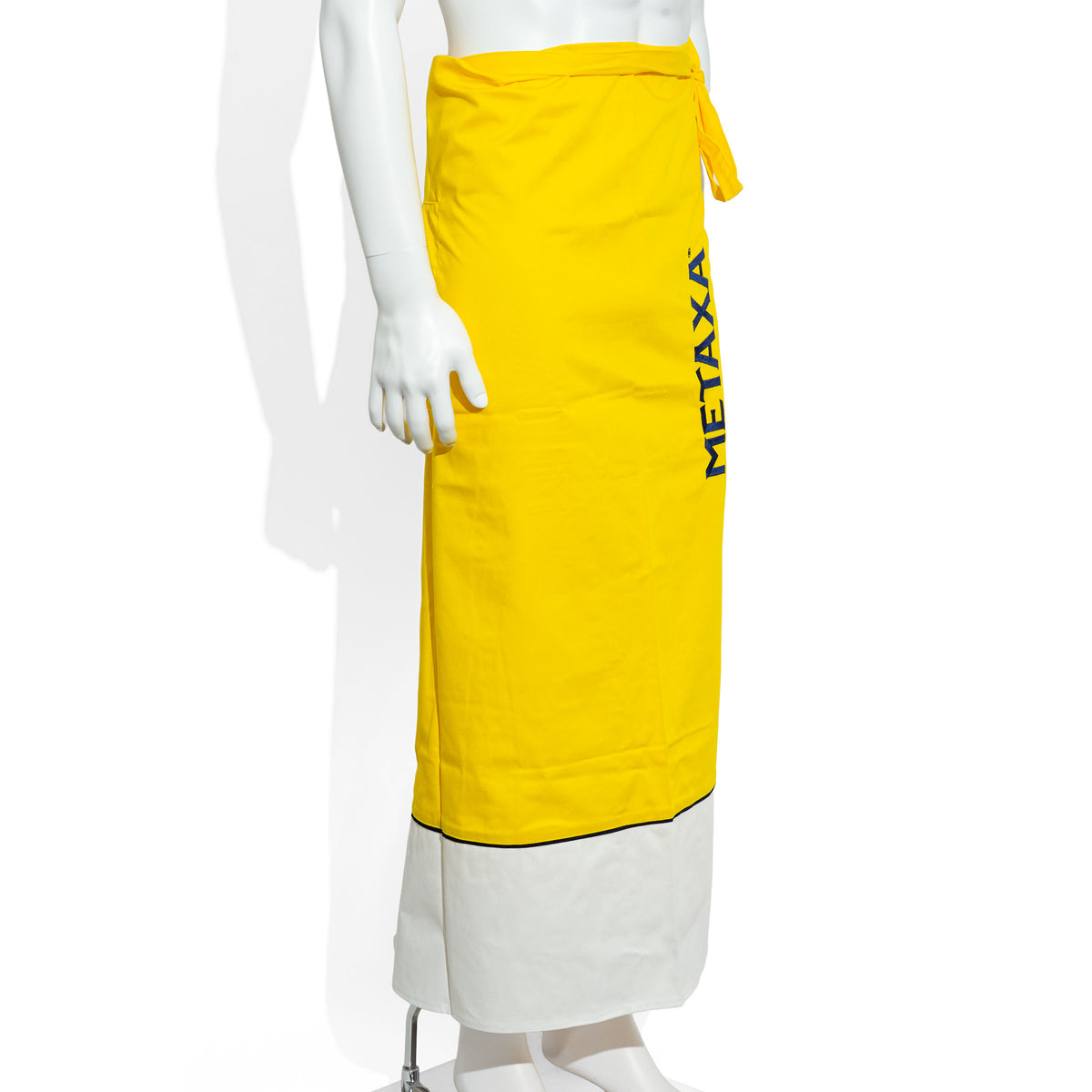 Tablier de sommelier Metaxa en verre, jaune, tissu mélangé, tablier de bar – Vue 2