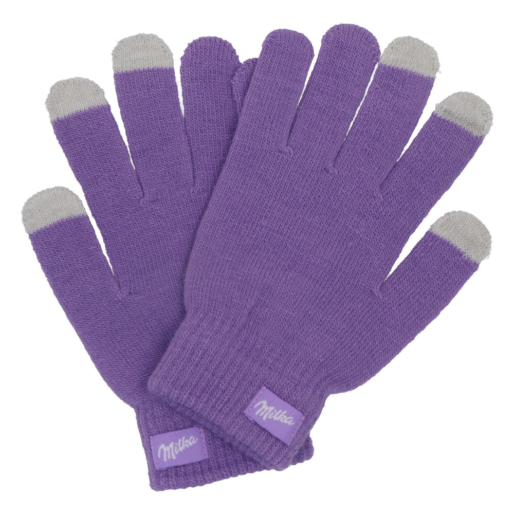 Gants en laine pour smartphone Milka Chocolate