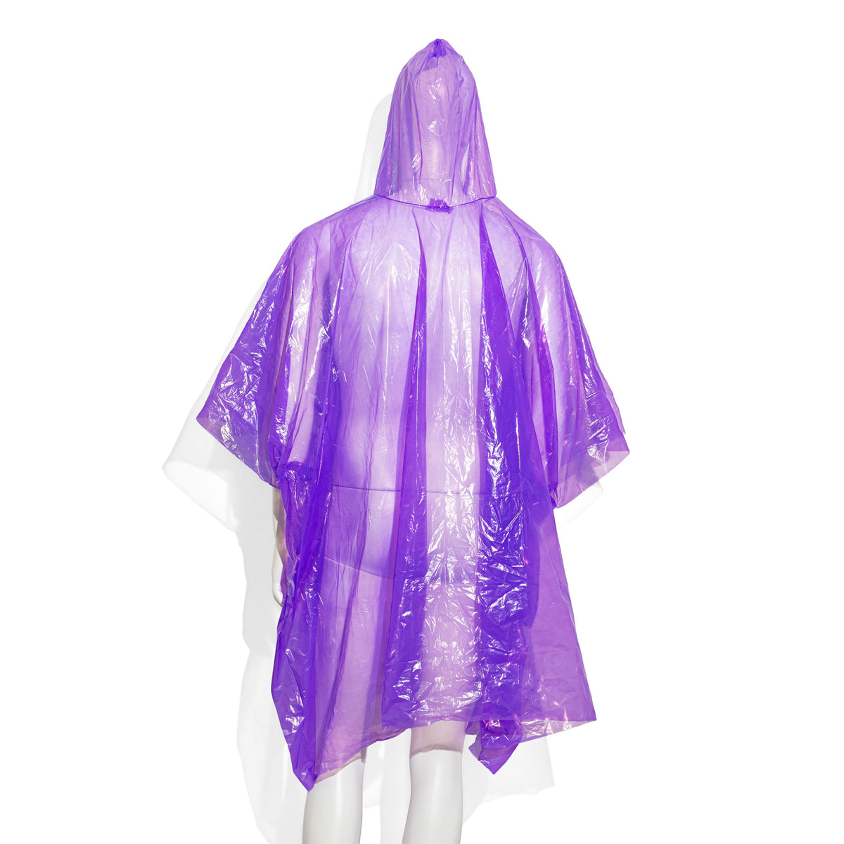 Chocolat Milka Cape de pluie violette Poncho de pluie avec capuche – Vue 3