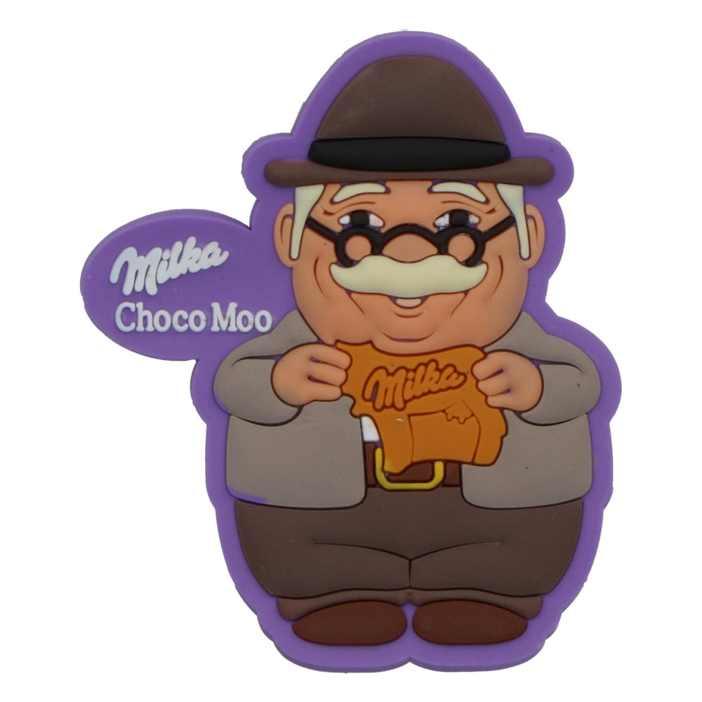 Aimant pour réfrigérateur Milka « Grandpa Choco Moo »